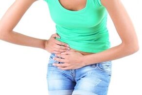 Bir kızın vücudundaki parazitler