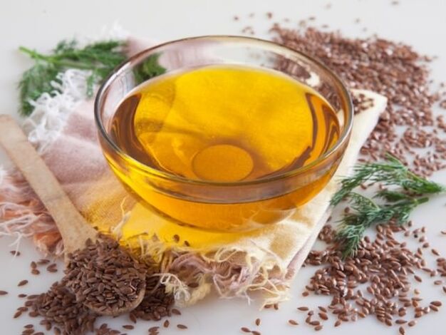 Keten tohumu yağı - solucanlar için lavman ilacı